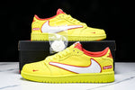 Travis Scott AJ1 Low x Supreme 'Yellow White' (Custom)