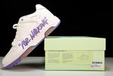 Off-White Out Of Office OOO Low Top "For Walking" - White Lilac