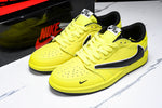Travis Scott AJ1 Low x Supreme 'Yellow Black' (Custom)