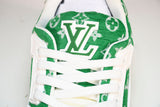 Louis Vuittоп Trainer Low 'Green Monogram Textile'