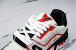 Louis Vuittоп Trainer Low Western 'White Red'