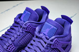 Nigel Sylvester x AJ4 Retro OG Brick by Brick 'Purple' (Unreleased)