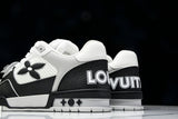 Louis Vuittоп Trainer Low Velcro Strap 'Perforated Black'