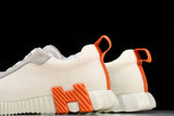 Hermès Bouncing Sneaker 'Blanc Orange Gris'