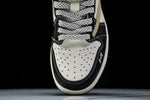 Travis Scott AJ1 Low x BAPE 'Beige Black White' (Custom)