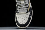 Travis Scott AJ1 Low x BAPE 'Beige Black White' (Custom)
