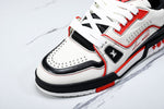 Louis Vuittоп Trainer Low Western 'White Red'