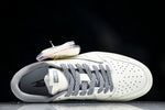 Travis Scott AJ1 Low x Supreme 'White Grey 3.0' (Custom)
