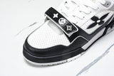 Louis Vuittоп Trainer Low Velcro Strap 'Perforated Black'