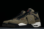 Travis Scott AJ4 Retro 'Olive Mocha' (Friends & Family)