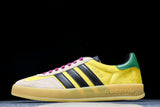 Guссi x Gazelle 'Yellow Green Velvet'