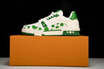 Louis Vuittоп Trainer Low by Yayoi Kusama 'Green'