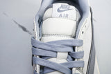 Travis Scott AJ1 Low x Supreme 'White Grey 2.0' (Custom)
