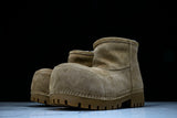Вalenciaga Alaska Fur Low Boot 'Brown'