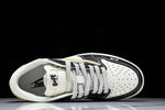Travis Scott AJ1 Low x BAPE 'Beige Black White' (Custom)