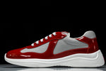 Prada America's Cup Sneaker 'Red Silver'