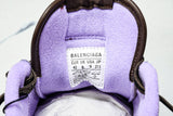 Вalenciaga Hamptons Worn-Out Sneaker 'Brown Lilac'