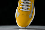 Prada America's Cup Sneaker 'Yellow Silver'