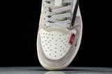 Travis Scott AJ1 Low x Stussy 'Black White Grey 2.0' (Custom)