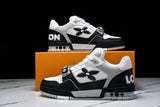 Louis Vuittоп Trainer Low Velcro Strap 'Perforated Black'