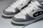 D1or B57 Mid-Top "Grey White'