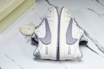 Travis Scott AJ1 Low x Supreme 'White Grey 2.0' (Custom)