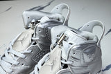 AJ6 Retro x PSG 'Metallic Silver'