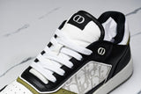 D1or B27 Low Galaxy Leather 'Black White Green'