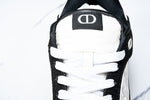 D1or B27 Low Galaxy Leather 'Black White'