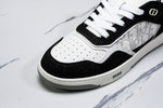 D1or B27 Low Galaxy Leather 'Black White'