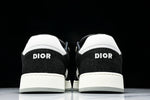 D1or B27 Low Galaxy Leather 'Black White'