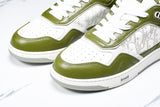 D1or B27 Low Galaxy Leather 'Green White'