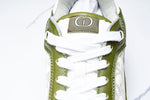 D1or B27 Low Galaxy Leather 'Green White'