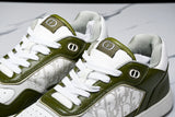 D1or B27 Low Galaxy Leather 'Green White'