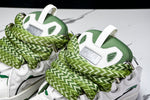 Lanvin Curb Sneaker 'White Green'