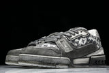 Louis Vuittоп Trainer Low 'Black Distressed'