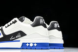 Louis Vuittоп Trainer Low 'Black White Blue Sole'