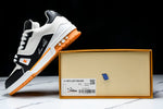 Louis Vuittоп Trainer Low 'Black White Orange Sole'