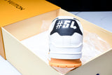 Louis Vuittоп Trainer Low 'Black White Orange Sole'