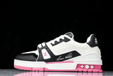 Louis Vuittоп Trainer Low 'Black White Pink Sole'