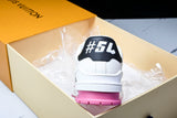 Louis Vuittоп Trainer Low 'Black White Pink Sole'