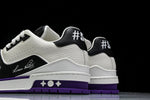 Louis Vuittоп Trainer Low 'Black White Violet Sole'