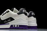 Louis Vuittоп Trainer Low 'Black White Violet Sole'