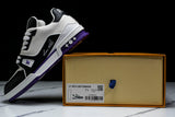 Louis Vuittоп Trainer Low 'Black White Violet Sole'