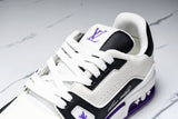 Louis Vuittоп Trainer Low 'Black White Violet Sole'