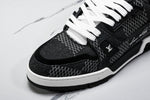 Louis Vuittоп Trainer Low 'Damier Black Signature'