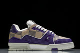 Louis Vuittоп Trainer Low 'Damier Purple'