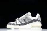 Louis Vuittоп Trainer Low 'Double Denim Monogram Grey'