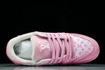 Louis Vuittоп Trainer Low 'Pink Distressed'