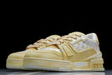 Louis Vuittоп Trainer Low 'Yellow Distressed'